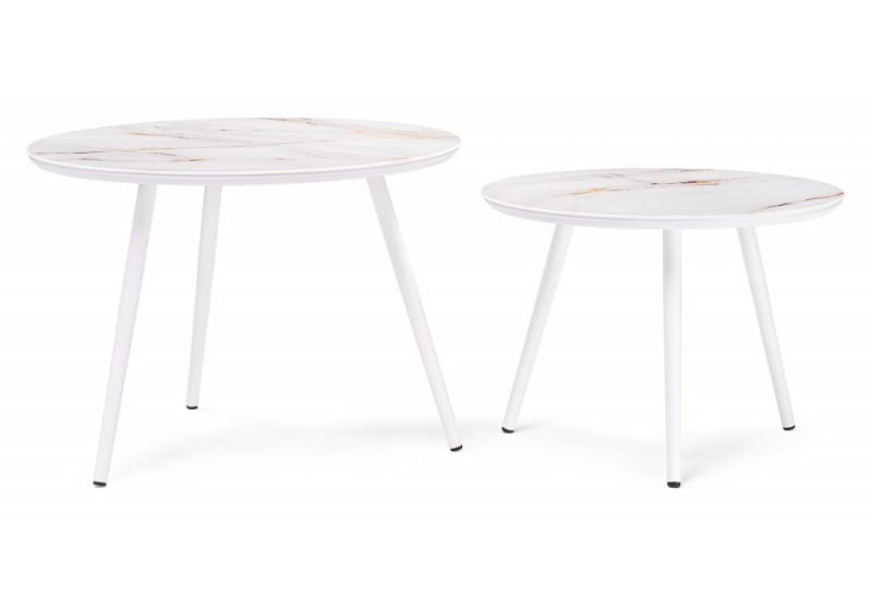 Журнальный стол Ватсония белый (60x44). 