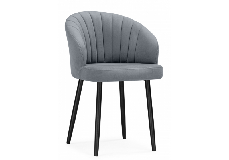 Стул на металлокаркасе Бэнбу marseille 11 / черный. 